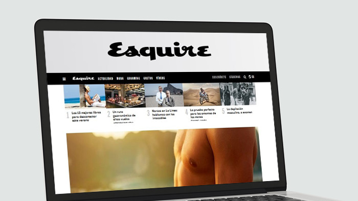 Website Esquire Spain