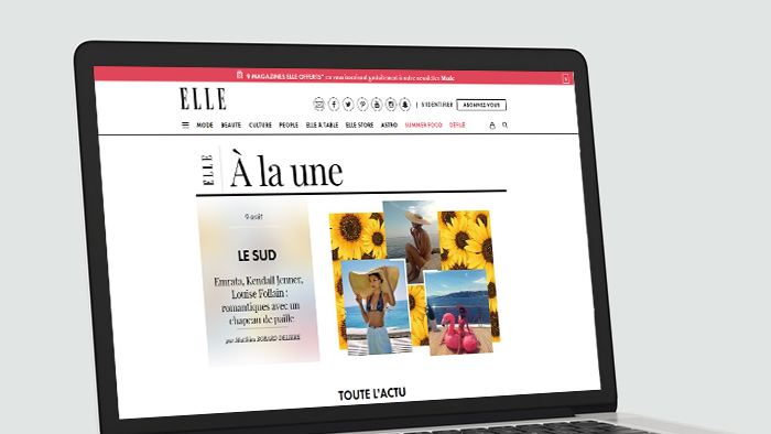 Website ELLE France