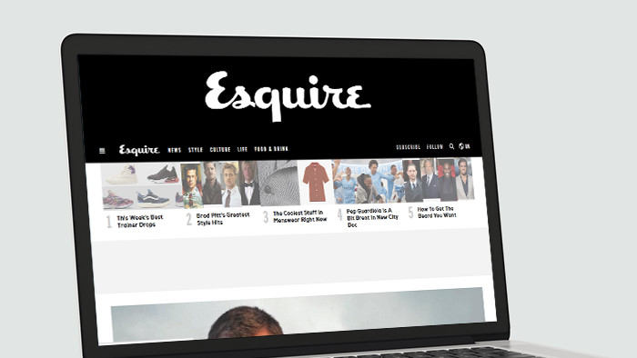 Website Esquire UK