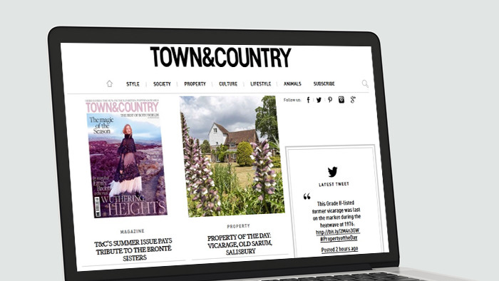 Website Town & Country UK