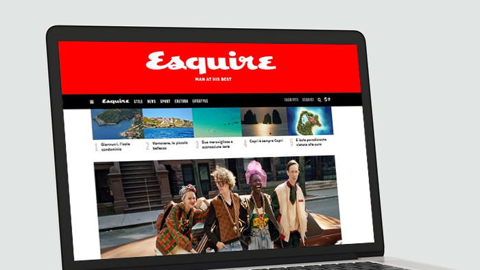 Website Esquire Italy