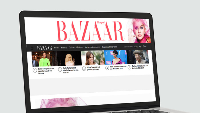 Website Harper's Bazaar Netherland