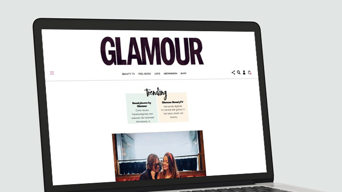 Website Glamour Netherlands