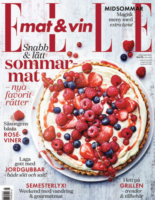 ELLE Mat&Vin Sweden Cover