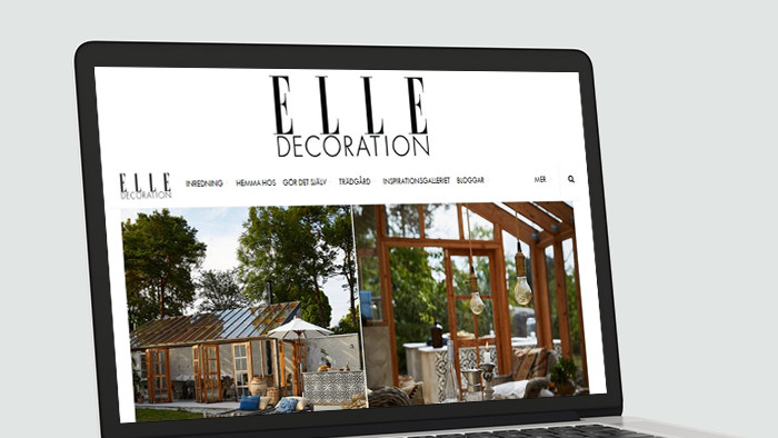 Website ELLE Decoration Sweden