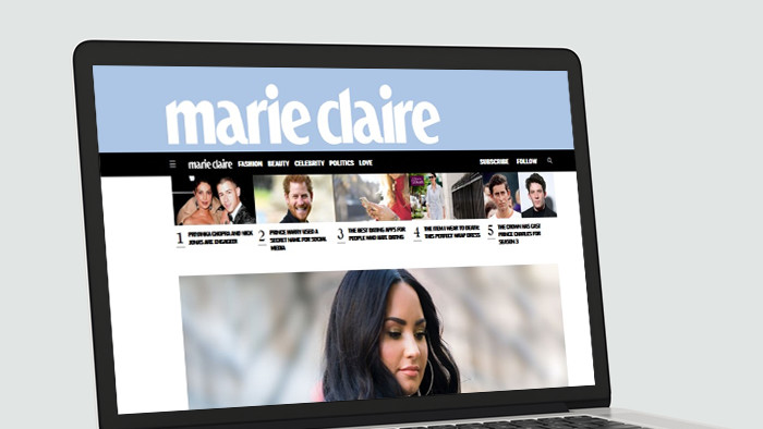 Website Marie Claire USA