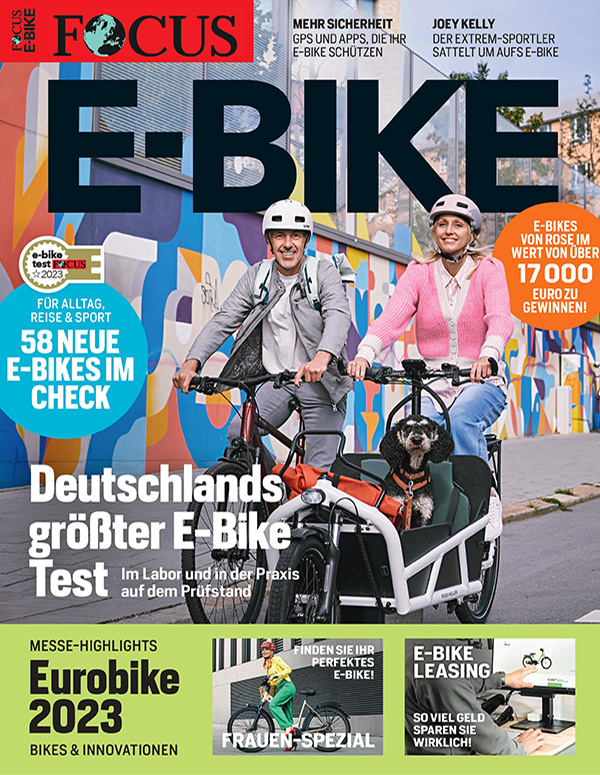 FOCUS E-BIKE Magazin Cover