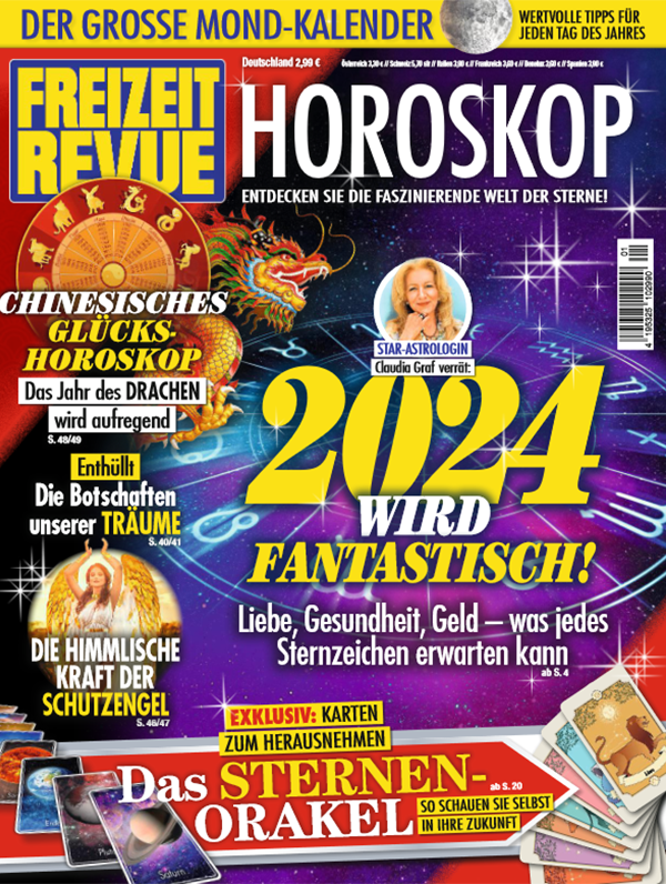 FREIZEIT REVUE Horoskop 2018 Cover